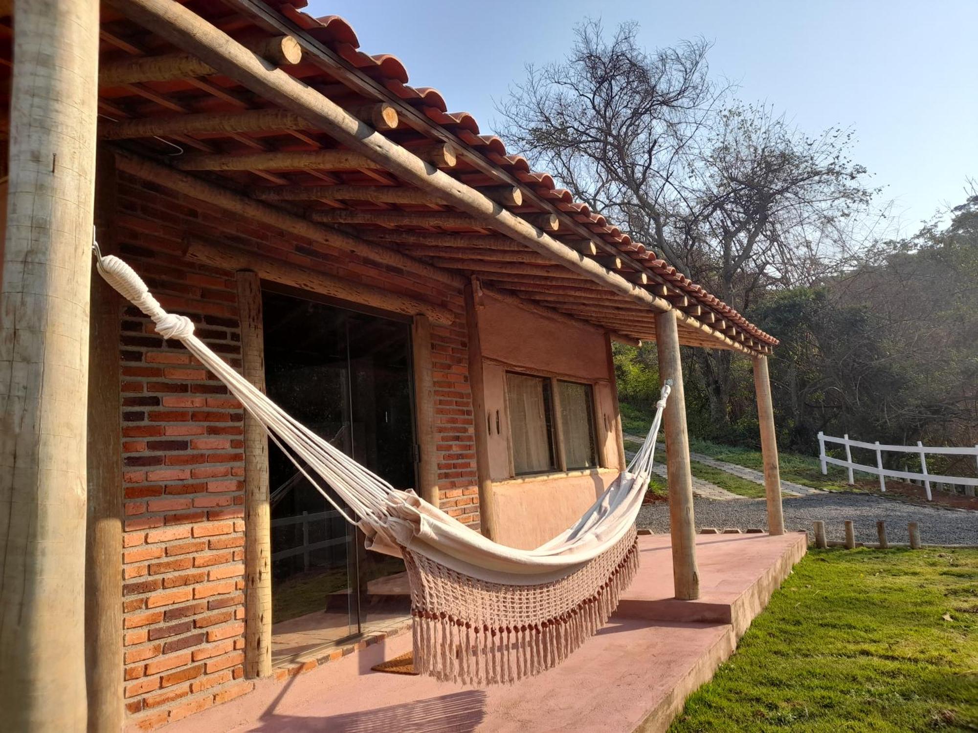 Chale Cabana Ecologico Bueno Brandão Buitenkant foto